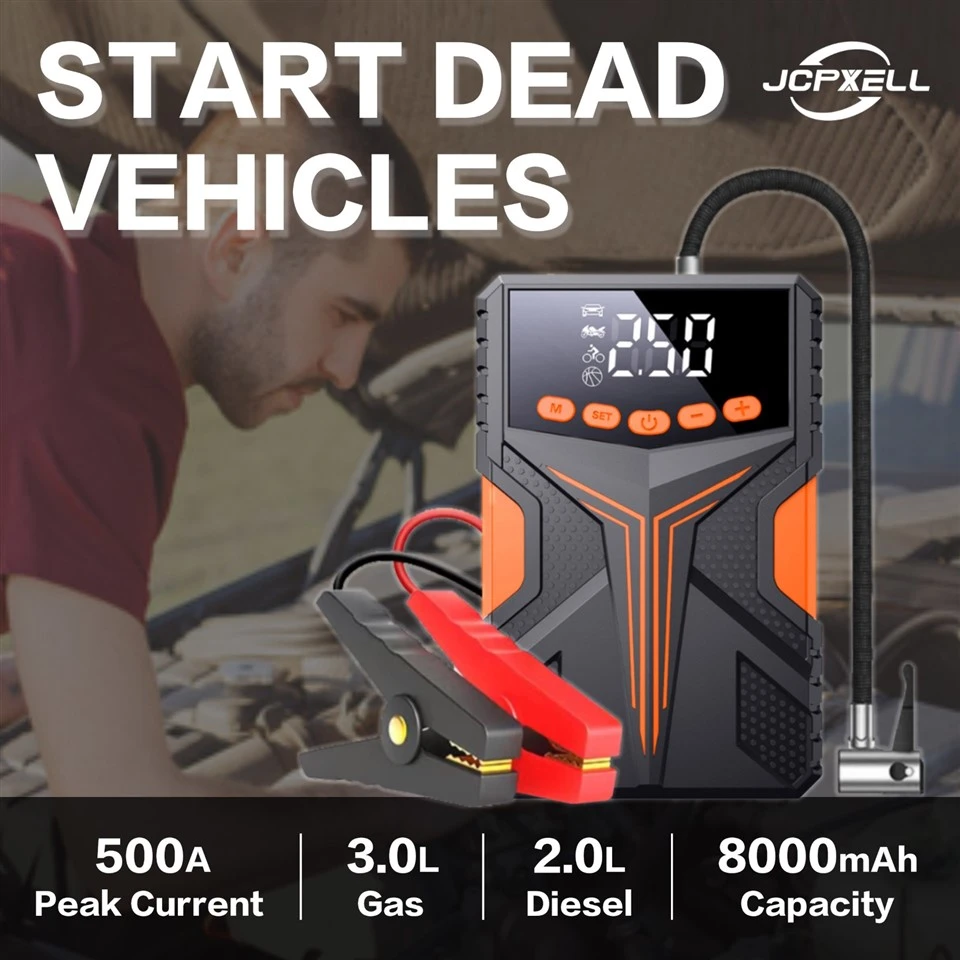 Car Jumper With Air Compressor factory