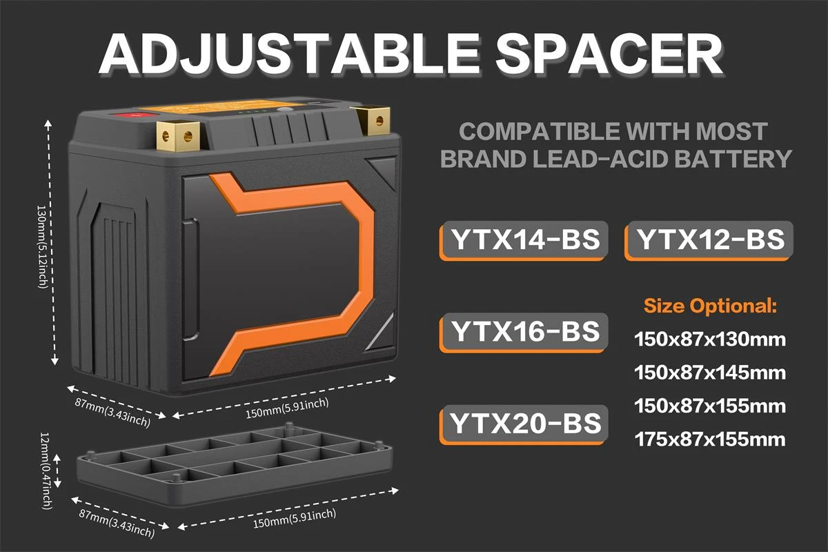 ytx16 bs lithium battery