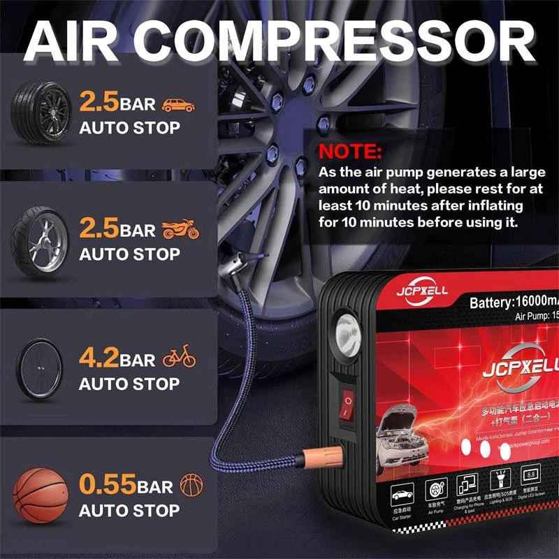 Portable Battery Charger And Air Compressor price